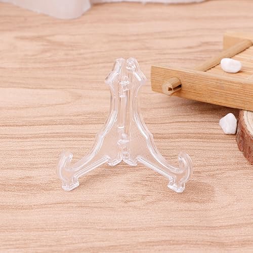 Miniatura 2 de Soporte de caballete transparente para exhibir monedas, relojes de bolsillo, cápsulas, medallas de desafío, decoración del hogar
