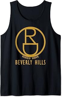 Rodeo Drive New Logo Beverly Hills California Los Angeles Tank Top