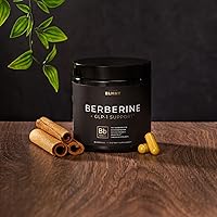 Vista 5 de 141,500 mg GLP-1 Berberina Suplemento para pérdida de peso + dihidroberina, canela de Ceilán, picolinato de cromo, melón amargo - 100 veces