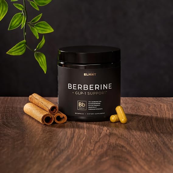 Super GLP-1 Berberine Weight Loss Supplement w. Dihydroberberine, Ceylon Cinnamon, Green Tea, Chromium Picolinate - Ultra High Potency 100:1 Berberine Natural GLP1 for Weight Loss Pills for Women