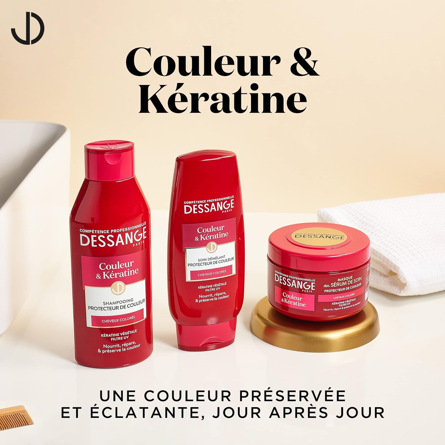 DESSANGE Dessang e Couleur & Keratin Detangling Colour Care & Keratin Protective Colour