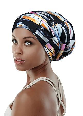 Elegant Caps for Frizzy Hair 