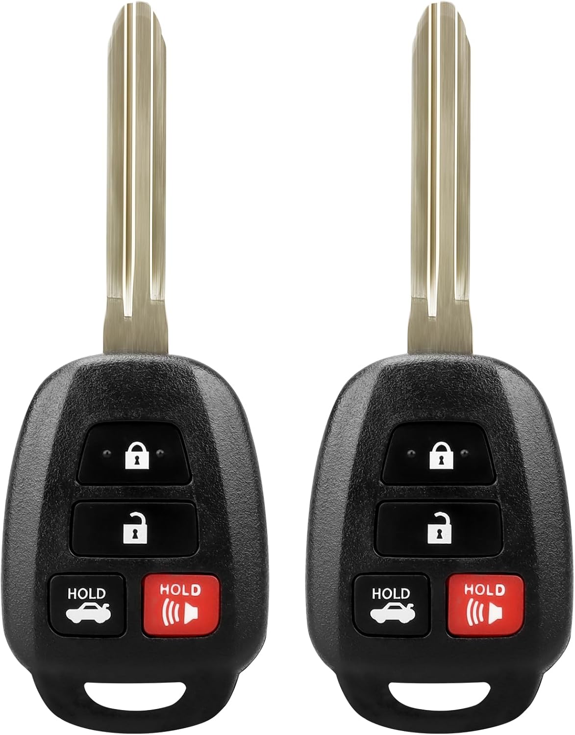 Replacement Keyless Entry Remote Car Key Fob Fit for 2012 2013 2014 Toyota Camry (2.5L L4 3.5L V6) with G Chip, HYQ12BDM