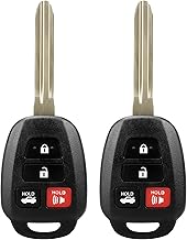 Replacement Keyless Entry Remote Car Key Fob Fit for 2012 2013 2014 Toyota Camry