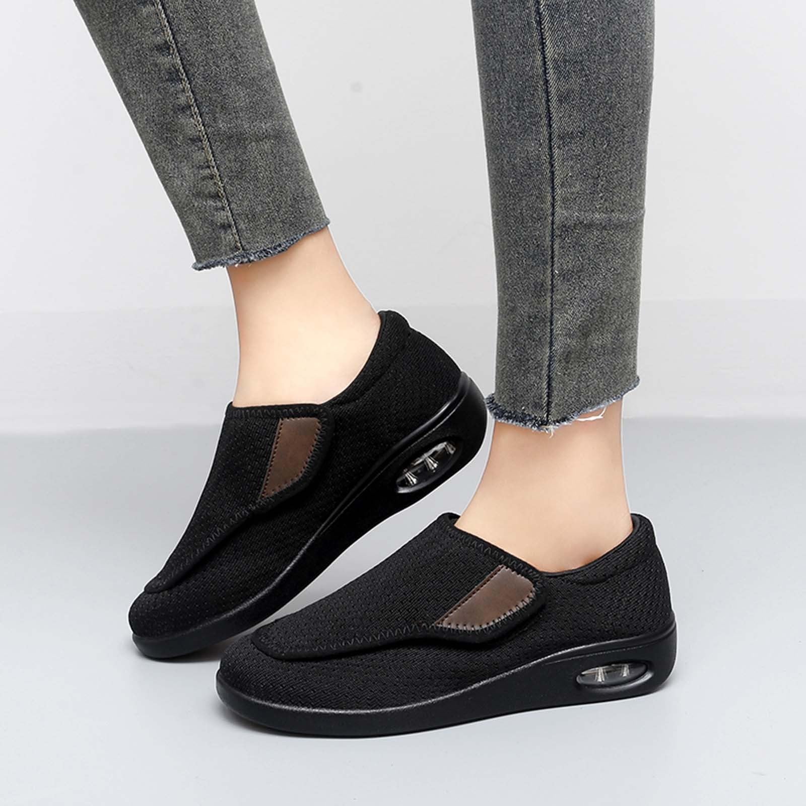 Sneakers Leggere E Traspiranti in Mesh Ammortizzate per Comode Scarpe da Passeggio Quotidiane con Suola Morbida E Soletta Imbottita