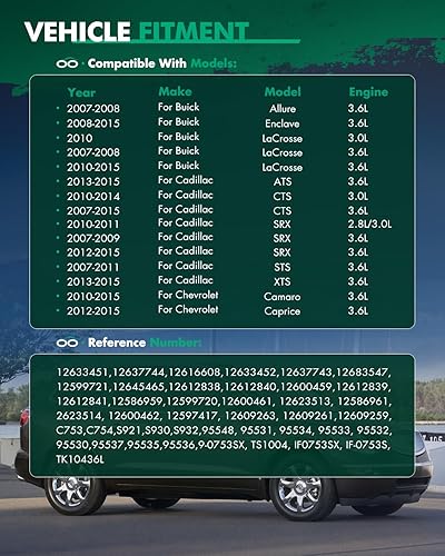 Miniatura 4 de SCITOO Kit de cadena de distribución para Cadillac 2007-2015 para Cadillac para Buick para Chevrolet para GMC para Saab para Saturn para Suzuki CTS