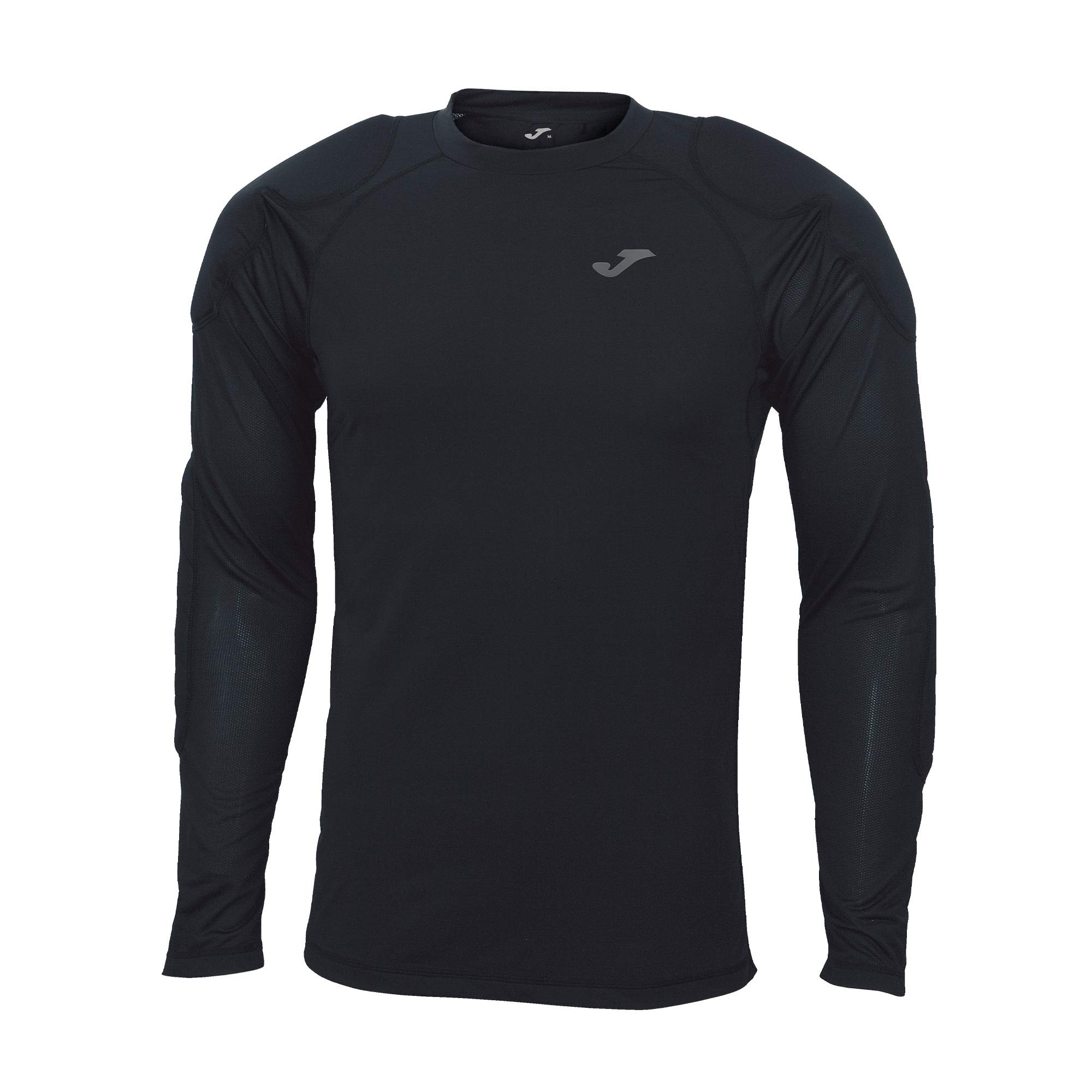 Joma Camiseta Protec Portero Negro M/L Camiseta de Entrenamiento Hombre
