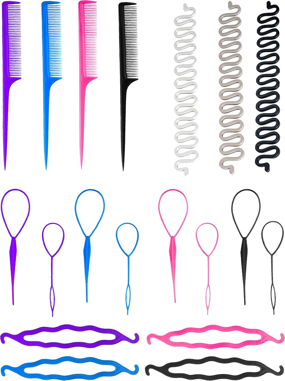 Hair Braiding Tool, DIY Hair Styling Tool Kit Updo