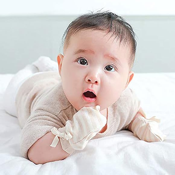 Amazon.co.jp: [IRRVIN] ミトン 赤ちゃん ミトン 3色3組 ベビー用手袋  