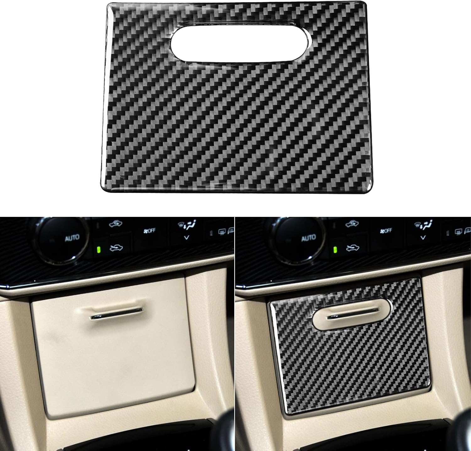NVCNX Real Carbon Fiber Trim for Toyota Corolla Interior Accessories