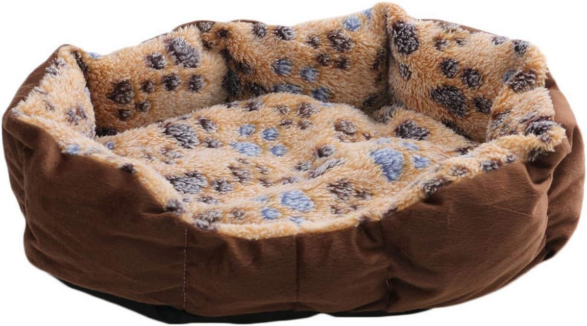 FZOON 1Pc Warm Soft Paw Type Pet Bed Warming Dog House