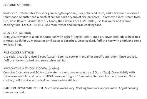 Miniatura 10 de Royal Basmati - arroz en bolsa plástico