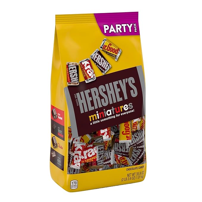 Hershey's Miniatures, Assorted Chocolate Candy, 35.9 Oz.
$10.27 [$9.19] when you check out with Subscribe & Save.
($14.84 at Walmart)
CLICK HERE