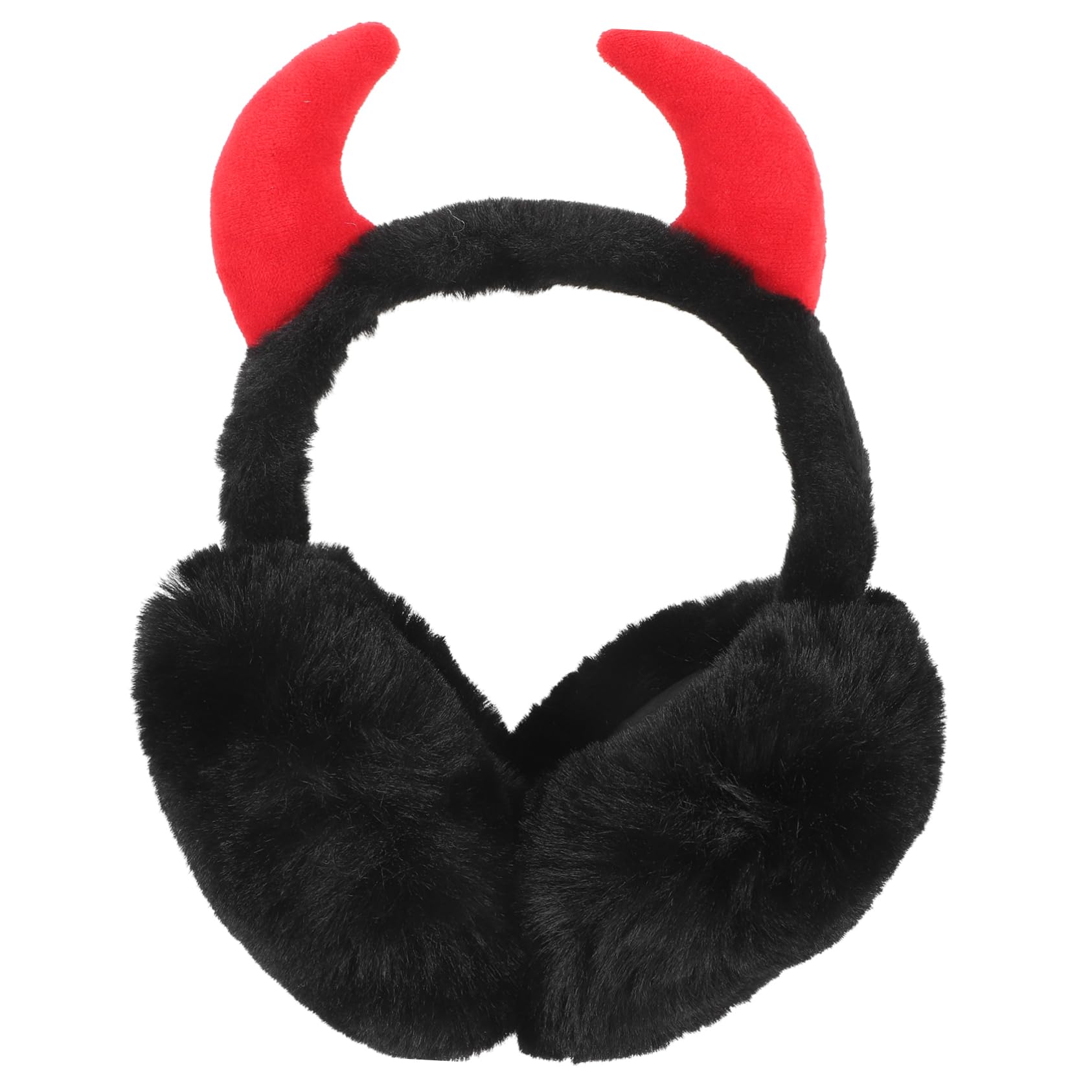 CATIEBYE Winter Ear Muffs for Women Foldable Horn Design Ear Warmers Lightweight Convenient Ear Protection for Outdoor Activities Classic Fashionable Color Present for Family