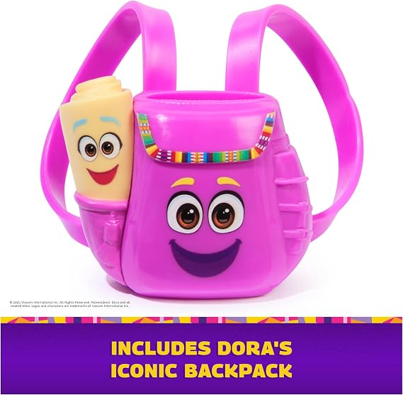 Dora, Sing & Explore Dora Doll with Music, Sound Effects, Bilingual Phrases, Doll Clothes & Accessories, Kids Toys for Girls & Boys Ages 3 and Up