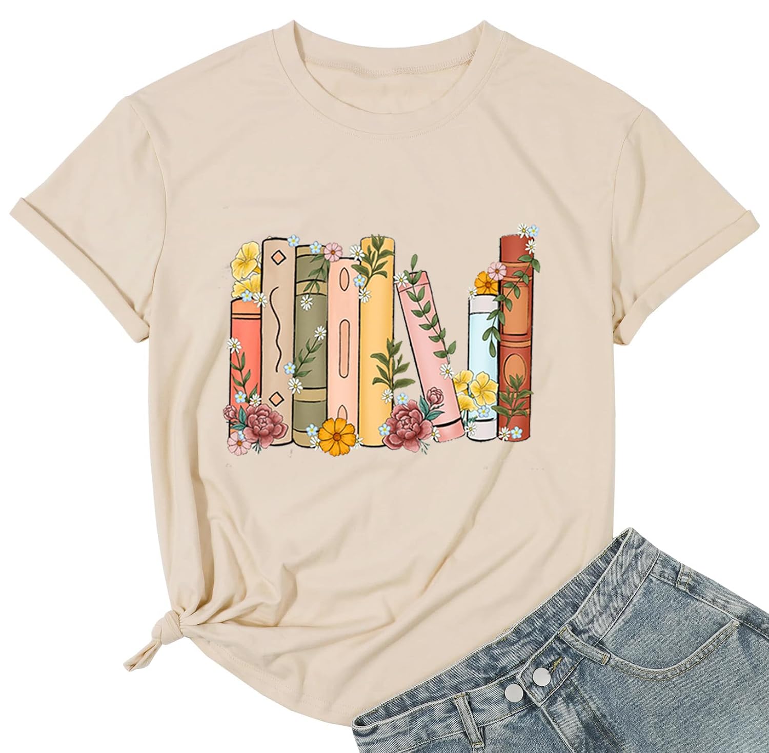Funny Wildflowers Book Shirts It’s a Good Day to Read A Book T-Shirt Book Reading Teacher Short Sleeve Tee Tops - Review, Price and Buying Guide
