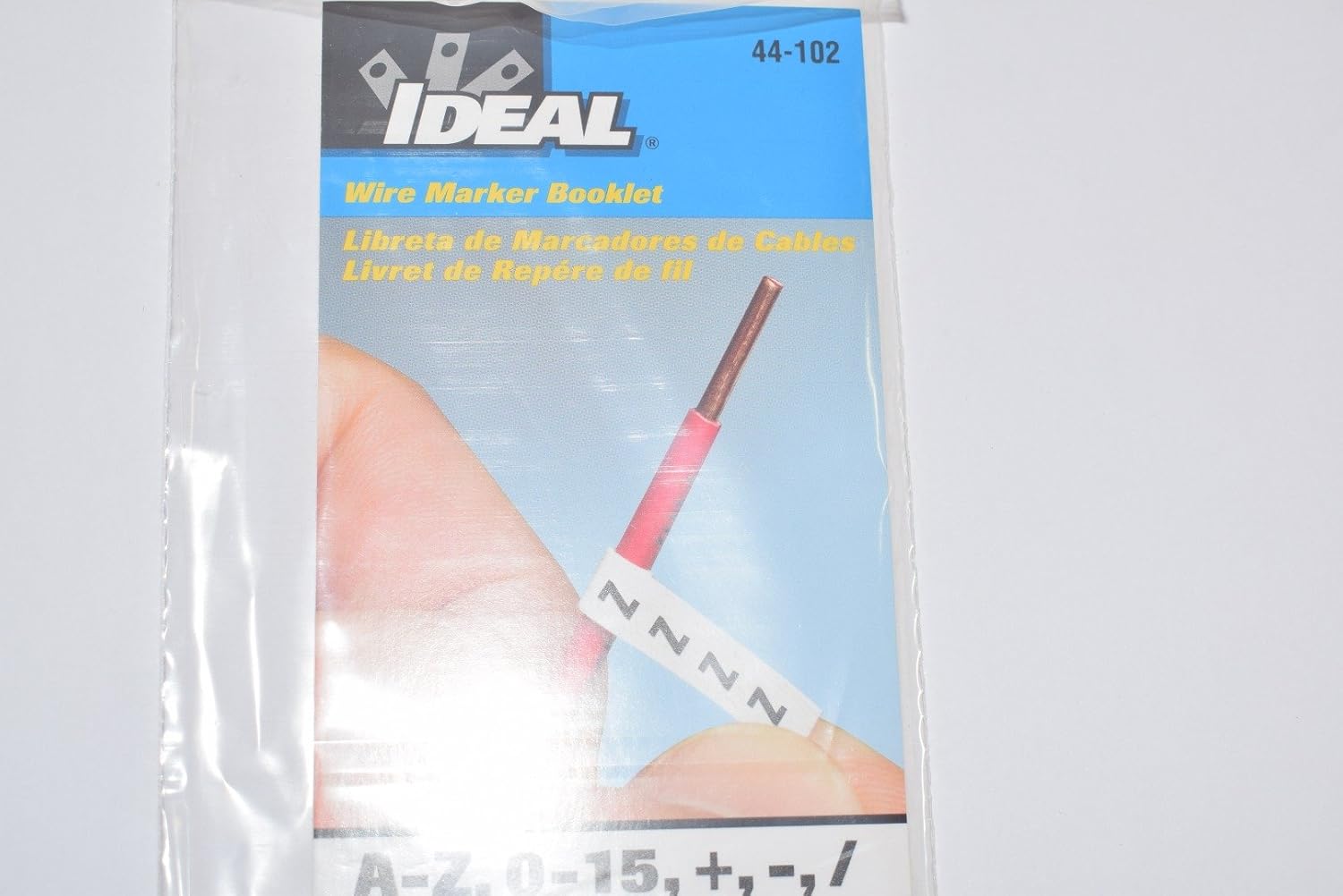 Ideal Industries INC. 44-102 A-Z-0-15,+,- Wire Markers