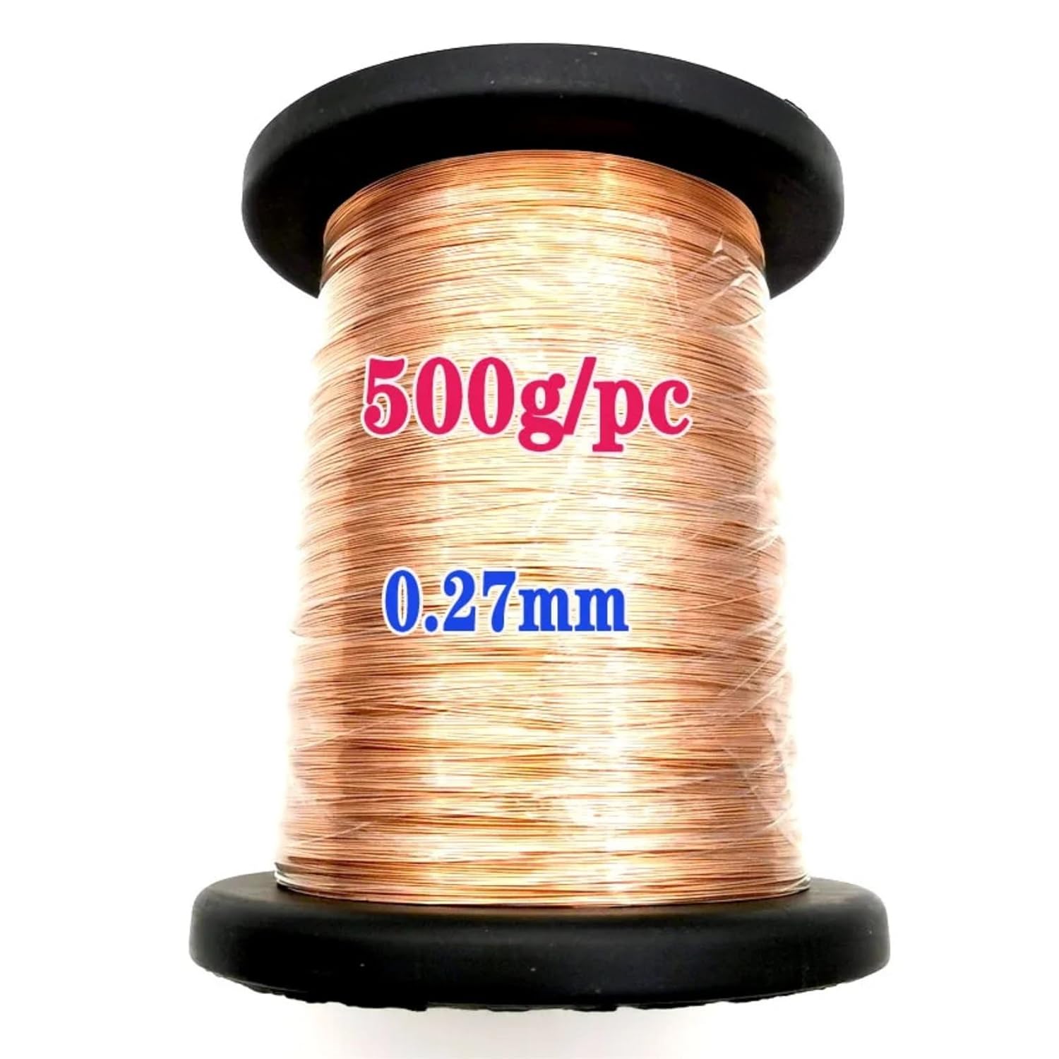 500G/Pc 0.1 0.11 0.15 0.2 0.3 0.4 0.5 0.6 0.7 0.8 1 1.1 1.2 1.5 1.6mm Wire Enameled Copper Wire Magnetic Coil Winding(0.23MM-500G)