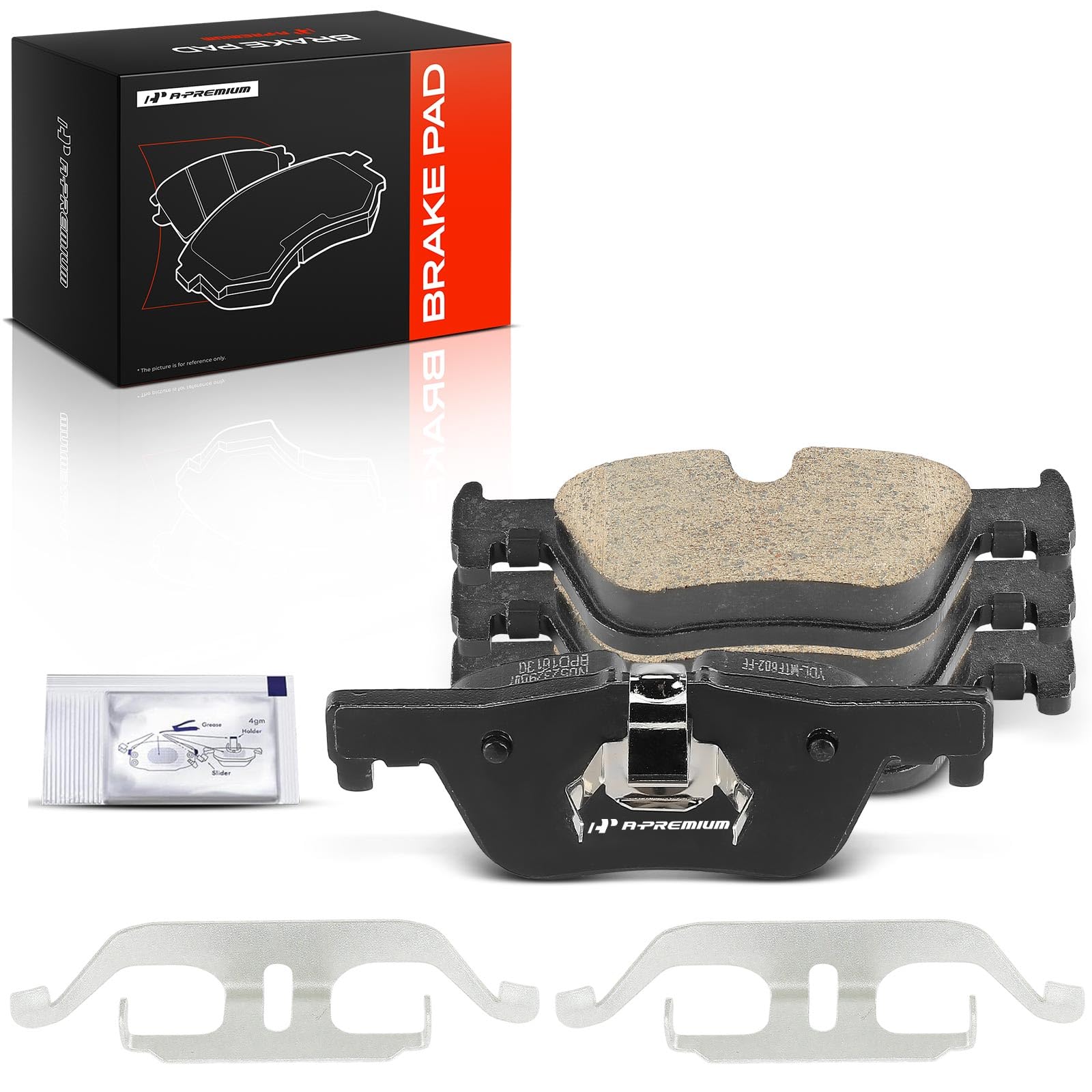 Amazon.com: A-Premium Rear Ceramic Brake Pads Compatible with BMW