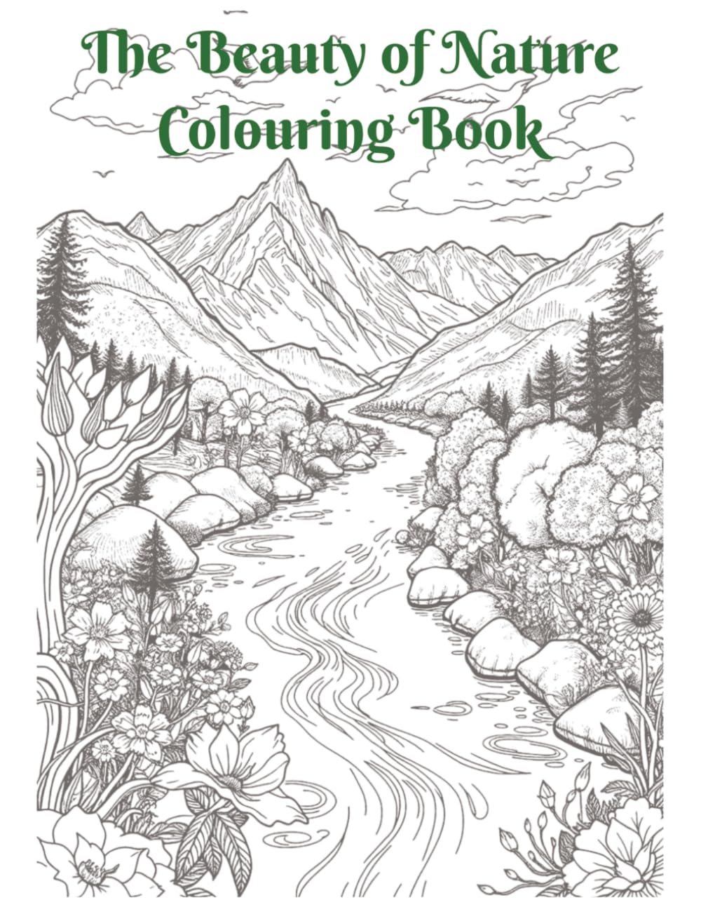 The Beauty of Nature Colouring Book