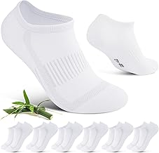 Bamboo Cotton Unisex Sport Socks 6 Pairs 39-42 & 43-46 | Breathable & Odour-Resistant | Antibacterial & Absorbent | One Size Fits All Assorted Colours