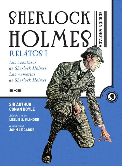 Portada de Sherlock Holmes Anotado: Relatos i las Aventuras de Sherlock Holmes; L