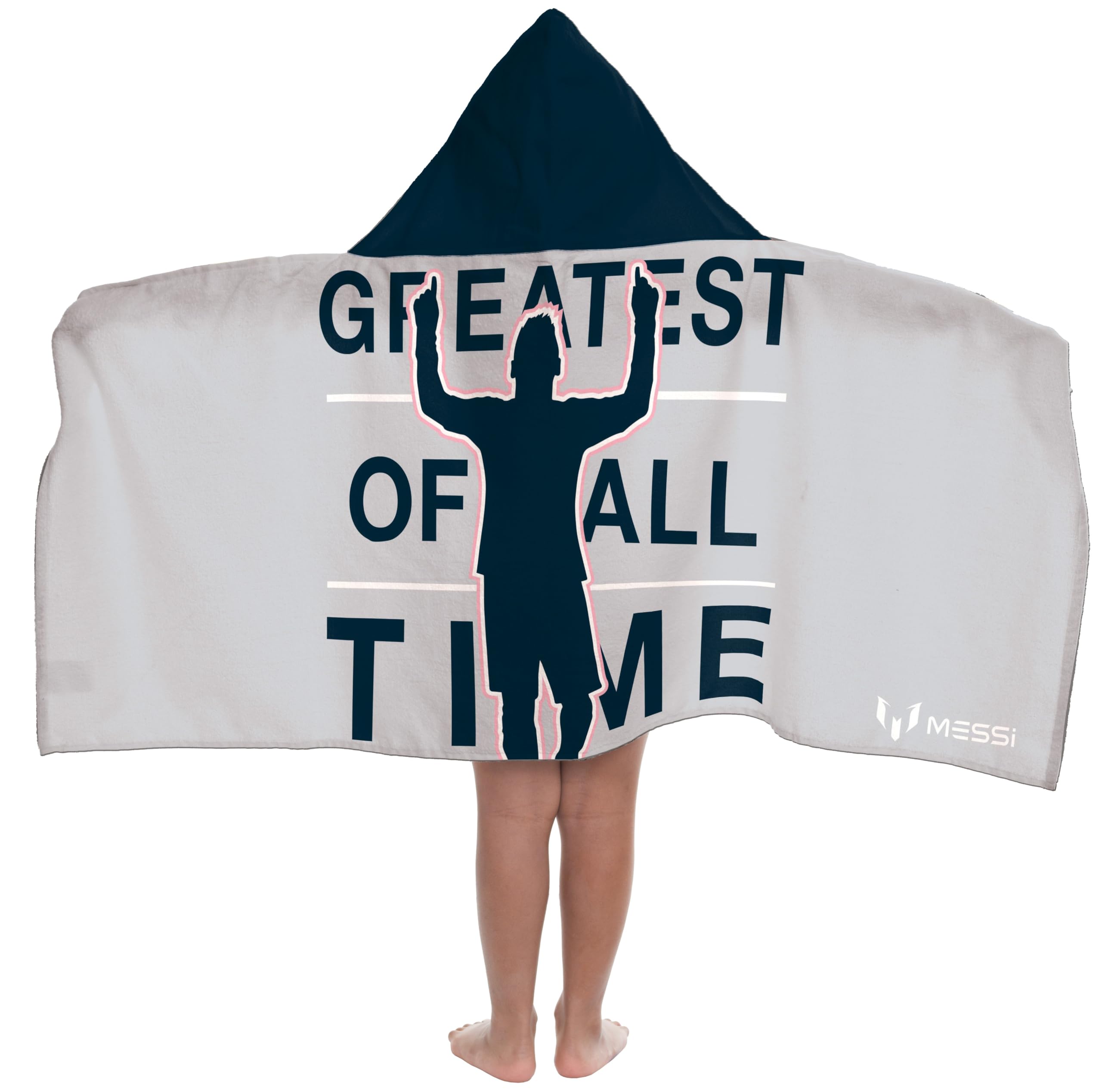 Amazon.com: Jay Franco Messi Kids Hooded Towel Bath Wrap for Boys