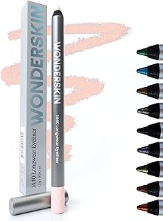 Wonderskin 1440 Longwear Eyeliner for Women Waterproof Pink Eye Pencils Eye Makeup (Icing)