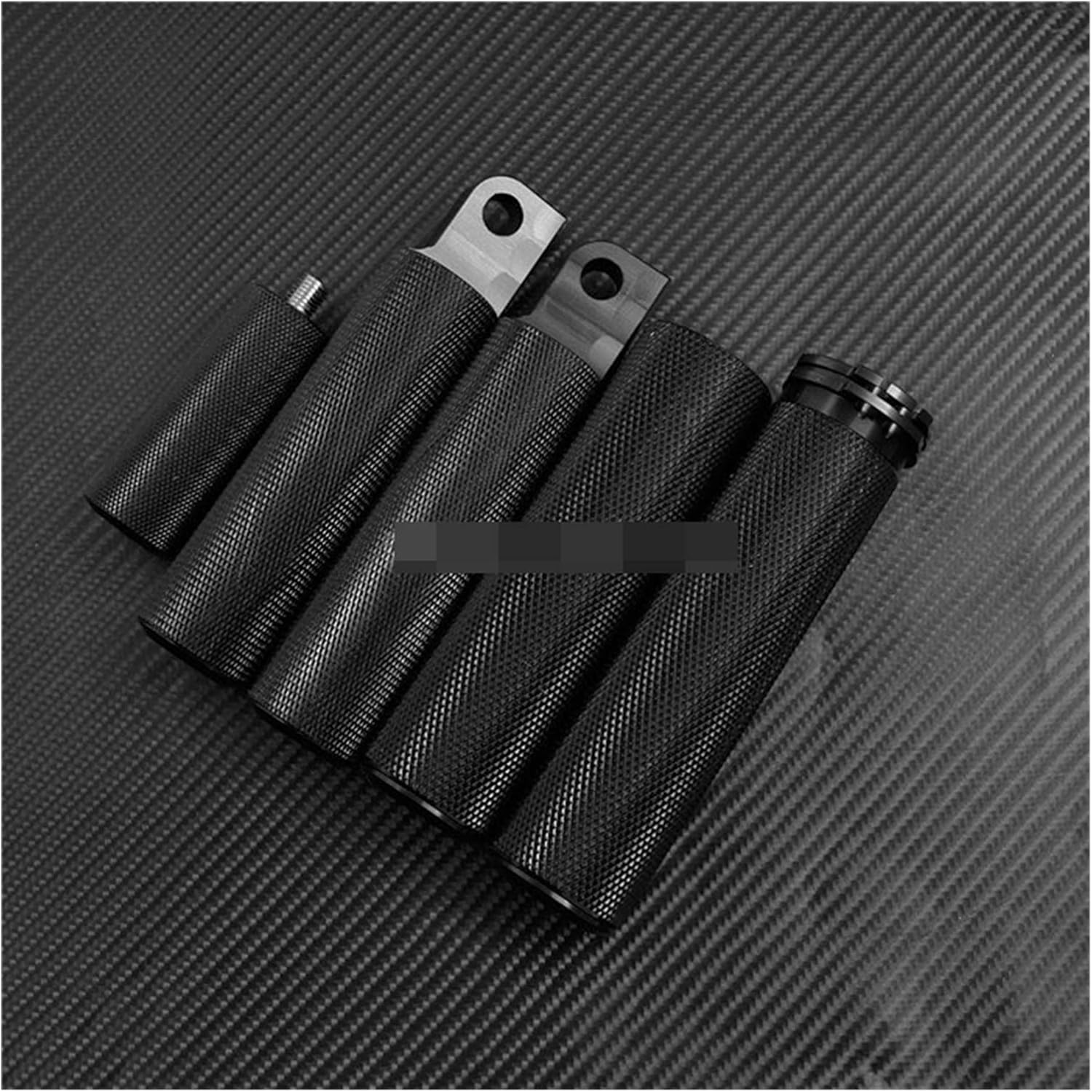 Miter 贈答 オートバイ黒手グリップ足peg Shifter Pegネイルフィットハーレースポーツスター8 10 Color One Set Xlツーリングダイナブレイクアウトソフトカスタム