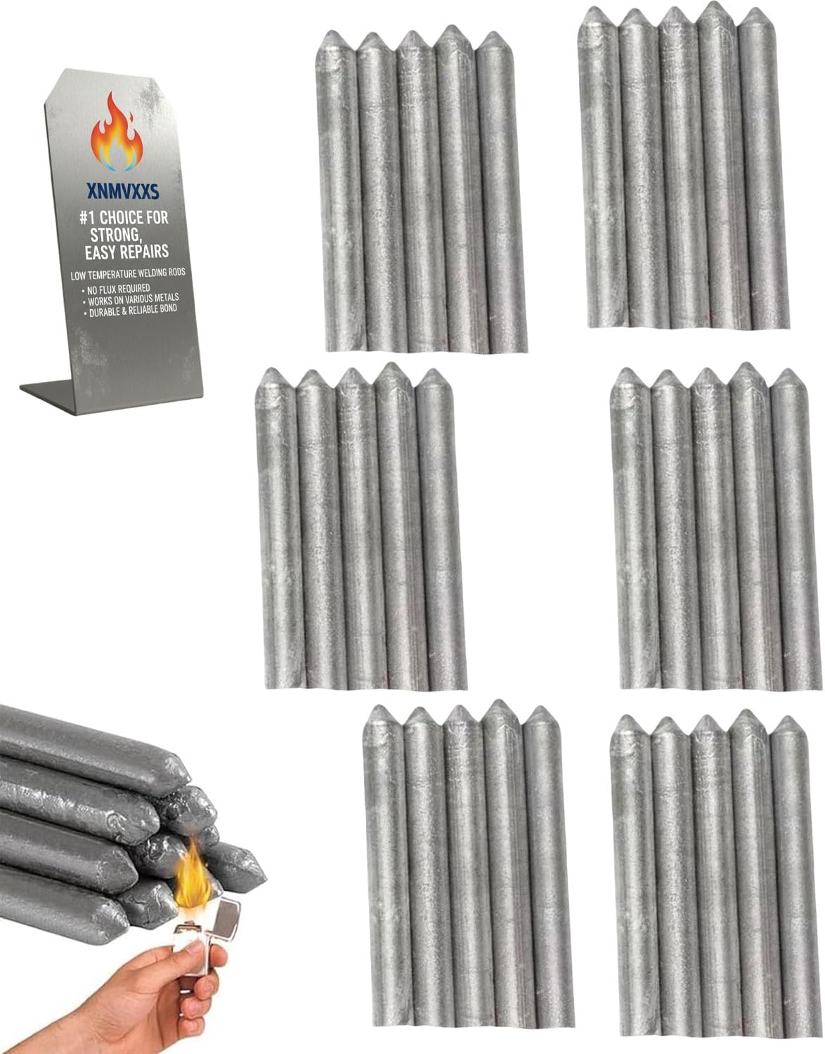Varillas de soldadura de baja temperatura, pack de 30 piezas