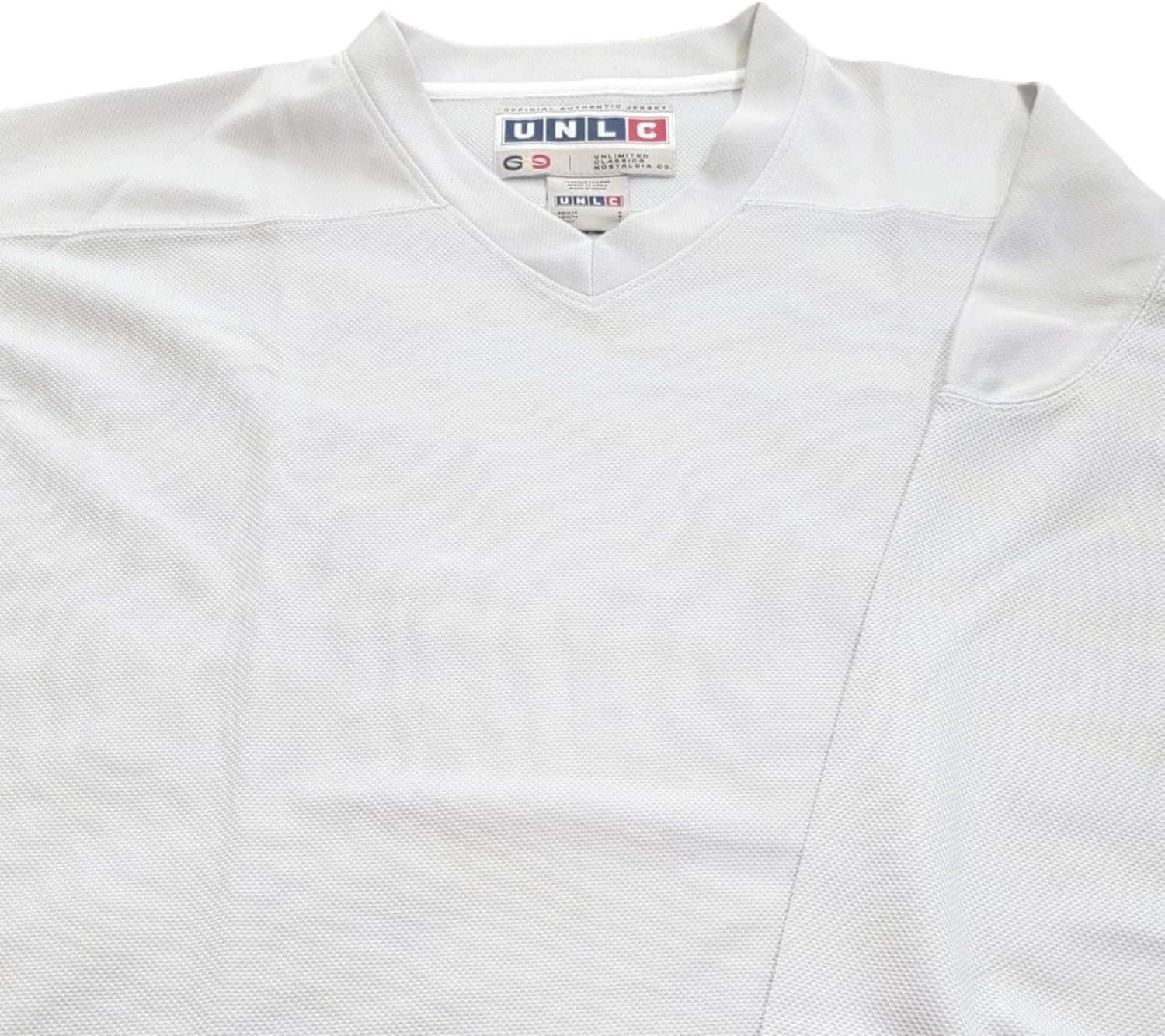 Essential Blank Hockey Jersey with Stripes – Stitched Letters, Breathable Mesh, Durable Polyester, Adult, S–5XL