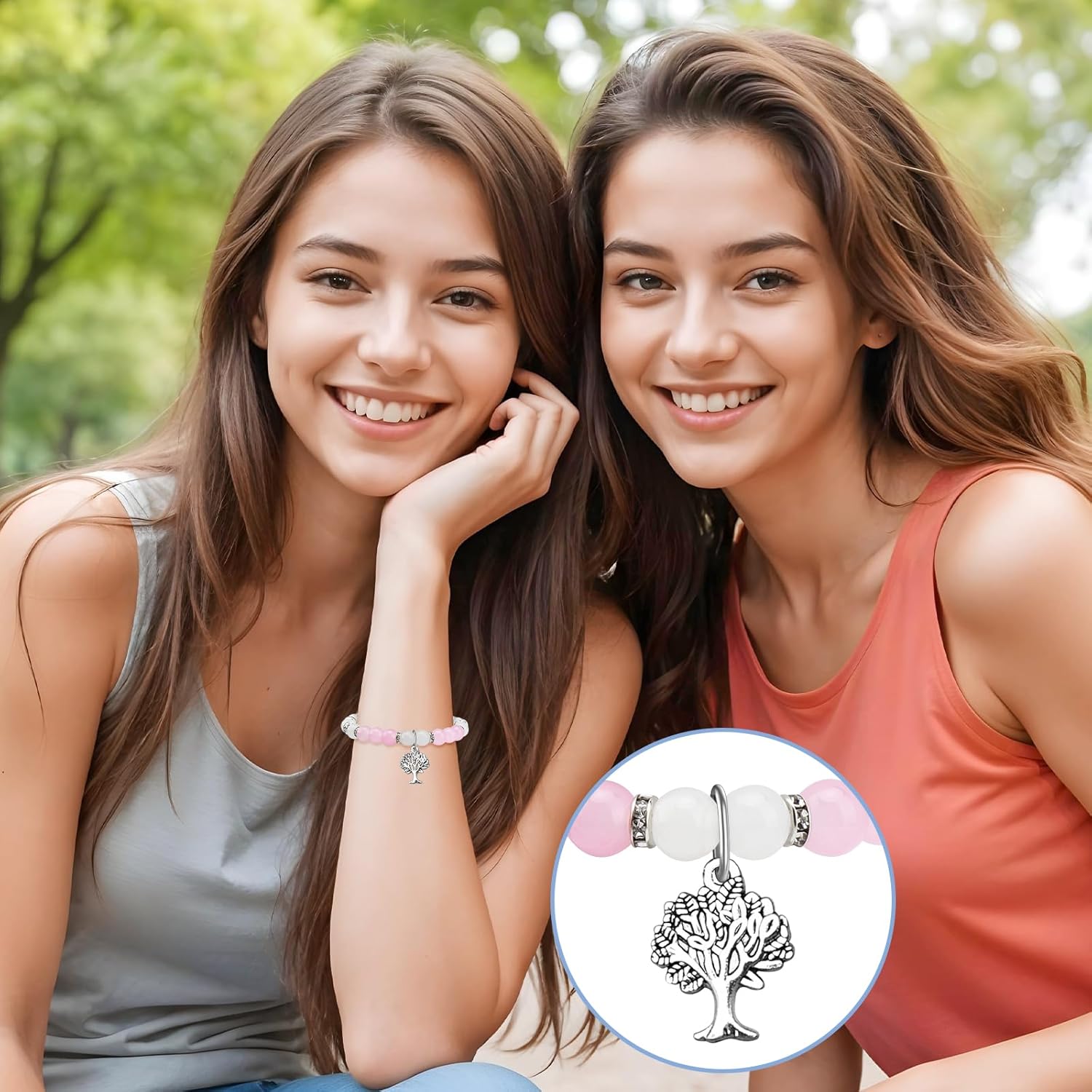 Daughter in Law Bracelet Gifts Daughter in Law Birthday Gifts for Mother Mothers Gift for Daughters Mom Women Stretch Bead Bracelets for Daughters Women Valentines Christmas Birthday Gift Jewelry - Image 4