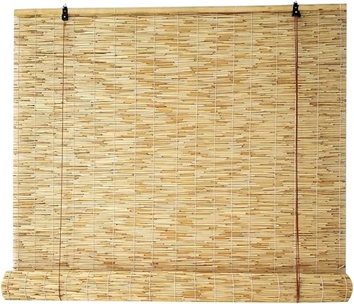 Persianas enrollables de bambú para ventana, 70% opacas, persianas enrollables de bambú, persianas enrollables de bambú para el hogar,