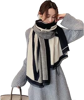 Large Pashmina Shawls and Wraps for Women Evening Dresses Extra Long Soft Cashmere Feel Birthday Gifts Throw Warm Winter Womens Fall ScarfsÂ Shawls and Wraps for Wedding Christmas in White and Black