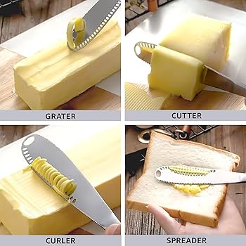 Amazon | LAH KITCHEN バタースプレダーナイフ ステンレス