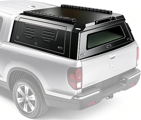 Camper Shell for Honda Ridgeline 5FT 2006-2014 Truck Bed Cap