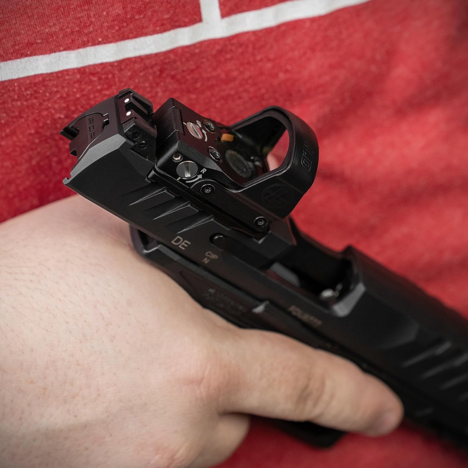 GRITR Optic Plate for Mounting Optics on Walther PDP Firearms with 2.0 Optic Plate System