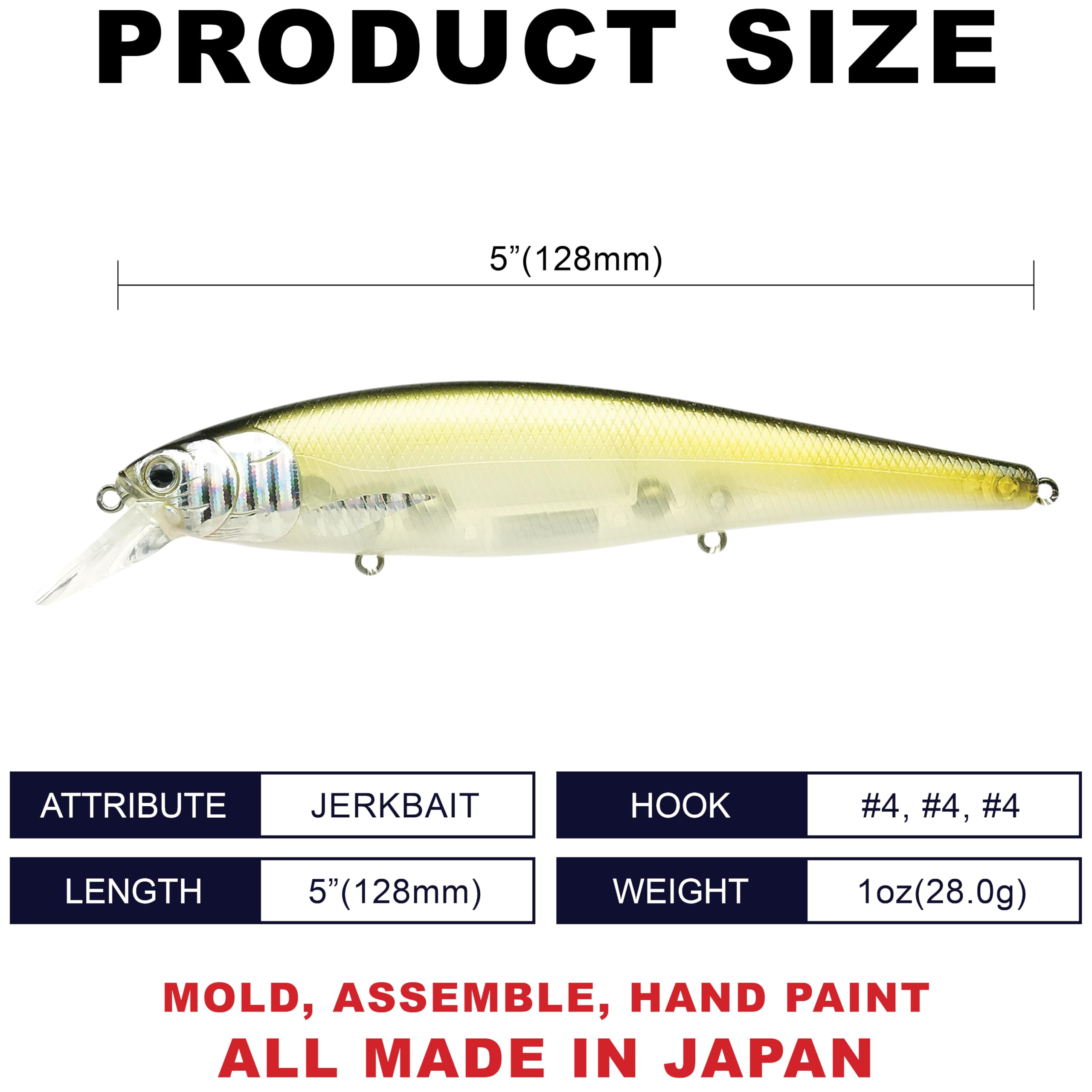 LUCKY CRAFT Pointer 128SP - Bass Fishing Jerkbait -2
