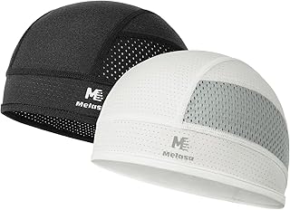MELASA Cycling Hat Under Helmet, Lightweight Breathable Sweat Protection Summer Mes…