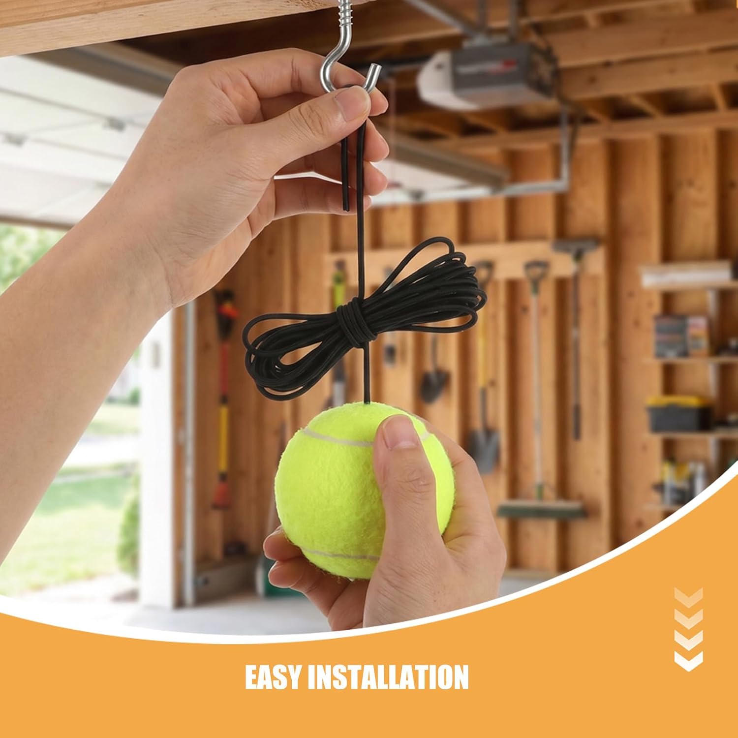 2 Sets Hanging Tennis Ball Garage Parking Aid for Crossover Sedan