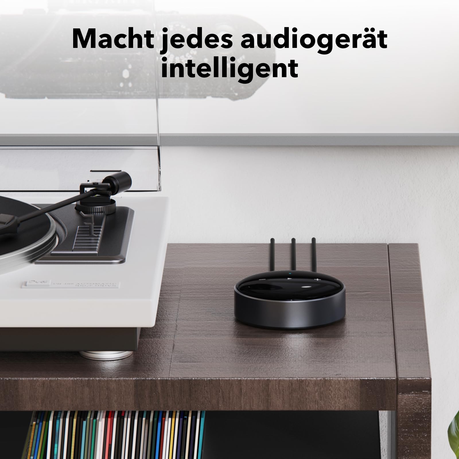 WiiM Mini AirPlay 2 Wireless Audio Streamer Multiroom Stereo Vorverstärker Hi-Res Audio
