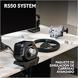 Logitech G RS50 System, 3-teiliges Sim-Racing-Lenkrad-Setup | RS50-Radbasis mit 8 Nm Direktantrieb, RS Wheel Hub mit 13 Tasten und RS-Rundrad 28 cm – Für PS5/PS4/PC - Schwarz - 4