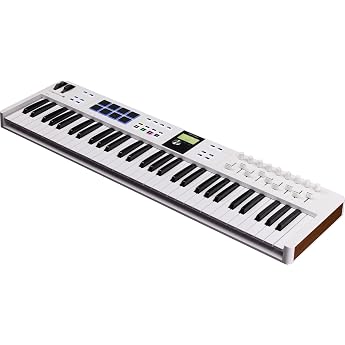 Arturia KeyLab Essential 61 Mk3 White - Midi Keyboard