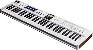 Arturia KeyLab Essential mk3 — 61-Key USB MIDI Keyboard Controller with Analog Lab V Software Included