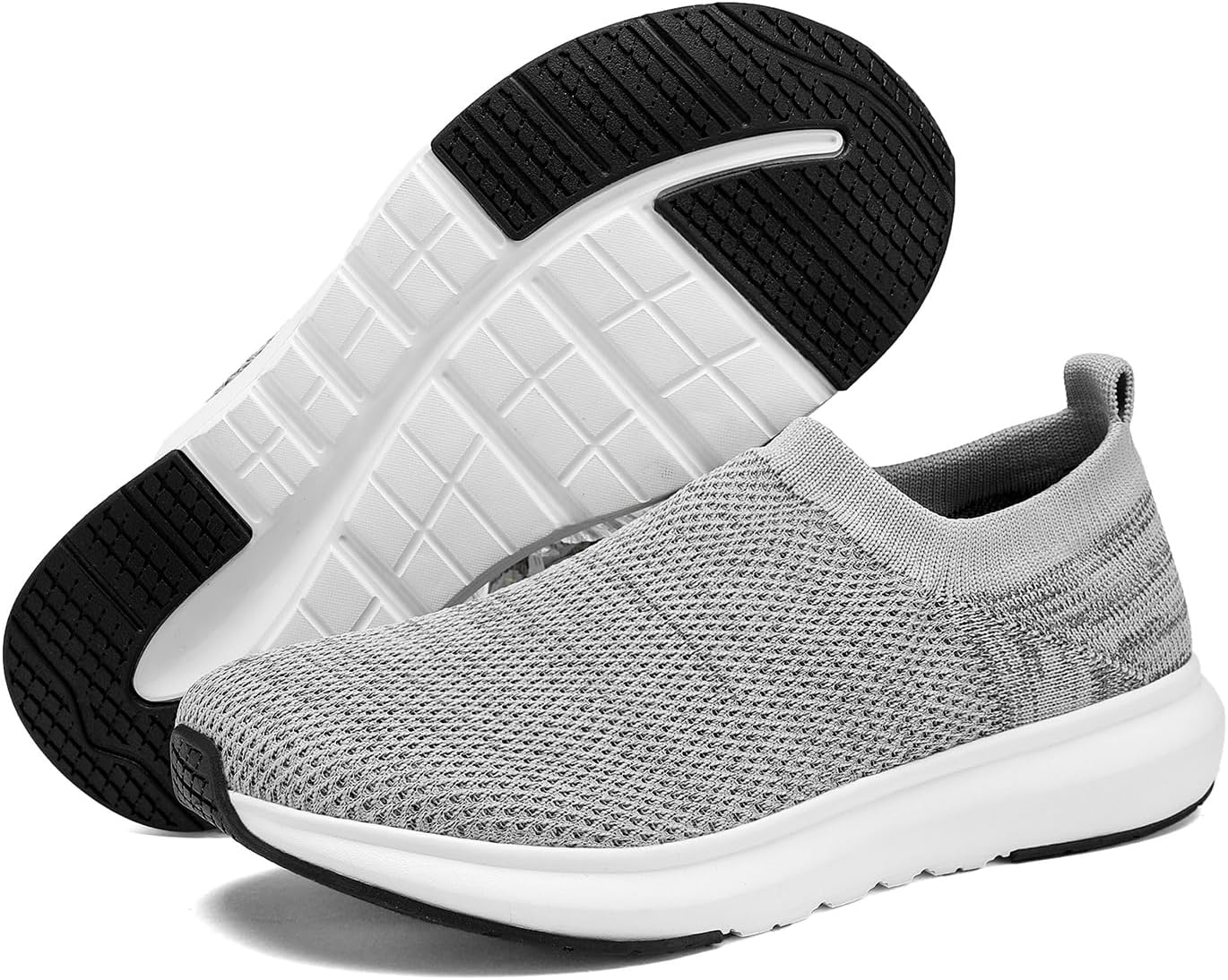 Wide Toe Box Shoes Cushioned Road Running Extra Wide Shoes Non Slip Mens Walking Breathable Sneakers for Wide Feet Comfortable Athletic Gym Workout