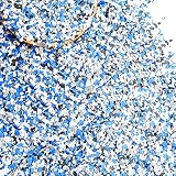 1400 g/3 libras de mezcla de chips de colores para revestimientos de suelos de hormigón, gris)