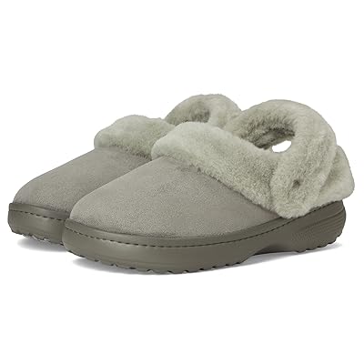 Crocs Classic Unfurgettable Clogs Clog Shoes Galactic Grey Suede