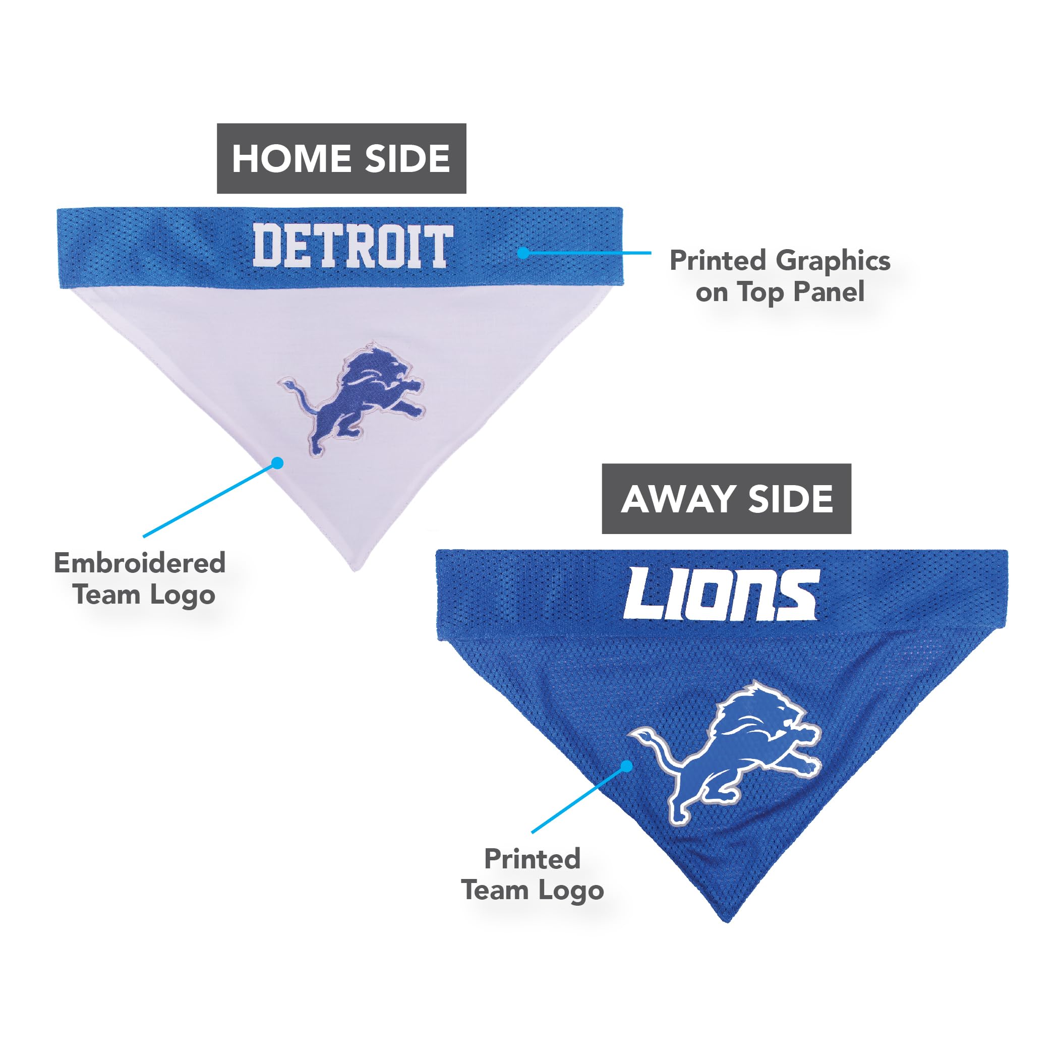 Nfl チーム デトロイトライオンズ ロゴ Amazon co jp Pets First NFL