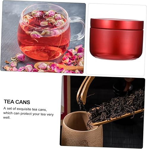 Miniatura 8 de Recipientes herméticos de vidrio de té, tarro de almacenamiento de vidrio, contenedor hermético para café, tarro de almacenamiento de té antiguo,