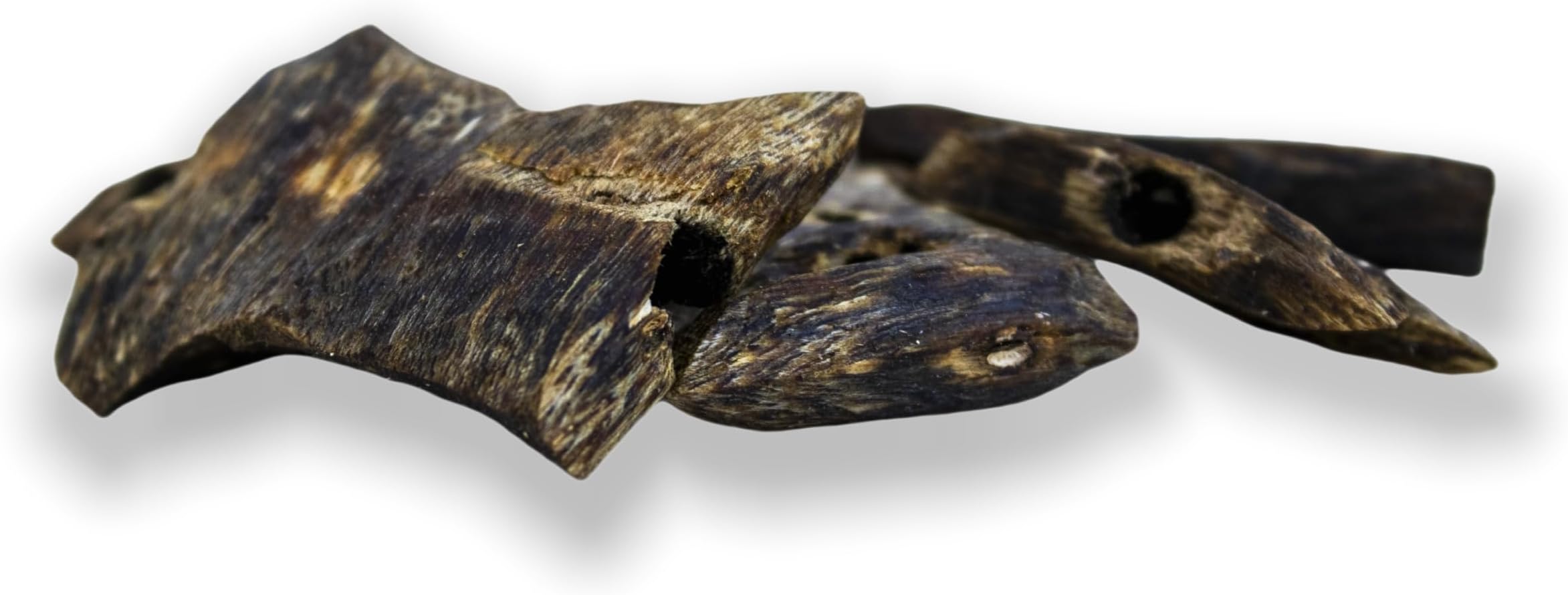 Chinese Kyara Agarwood Incense (Qinan Oud Incense) - Premium Natural Agarwood for Home Fragrance & Luxury Gifts (20g Medium Grade - Block)